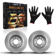Laad de afbeelding in de galerijviewer, Pair Voor Brake Discs LeftRight geschikt voor Opel Astra G H Zafira A B 569060 279.7mm