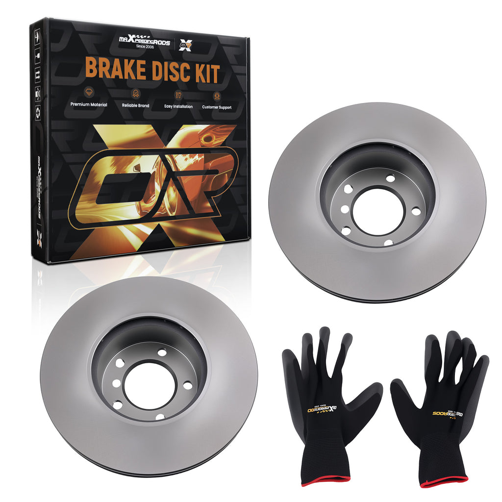 Pair Voor Brake Discs Links Rechts geschikt voor BMW 3 4 Series F30 F31 F34 F36 34116774875