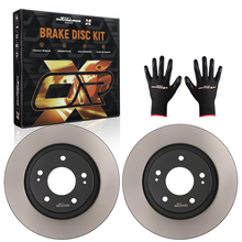 Laad de afbeelding in de galerijviewer, 2x Brake Disc Voor LeftRight geschikt voor Citroën C-Crosser 2007-2012 MR205215 294mm