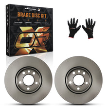 Laad de afbeelding in de galerijviewer, Pair Brake Disc Voor LeftRight geschikt voor VW Transporter T5 T6 Multivan 7E0615301D