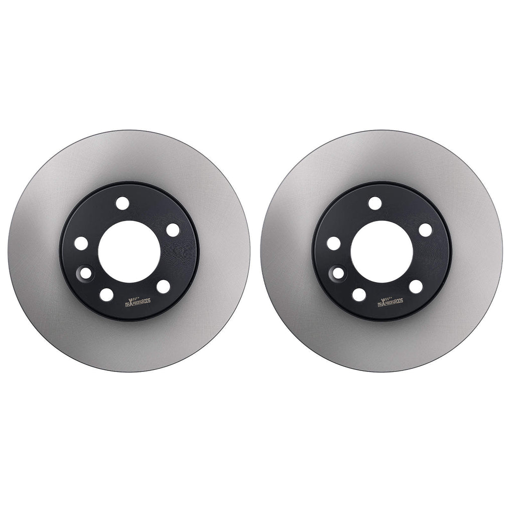 Front Brake Discs and Pads Set compatible for VW California T5/T6 2007-2023 7E0615301D