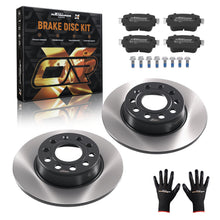 Laad de afbeelding in de galerijviewer, Achter Brake Discs en Pads geschikt voor Skoda Octavia Estate/geschikt voor Seat Leon 2012-20 5Q0615601D