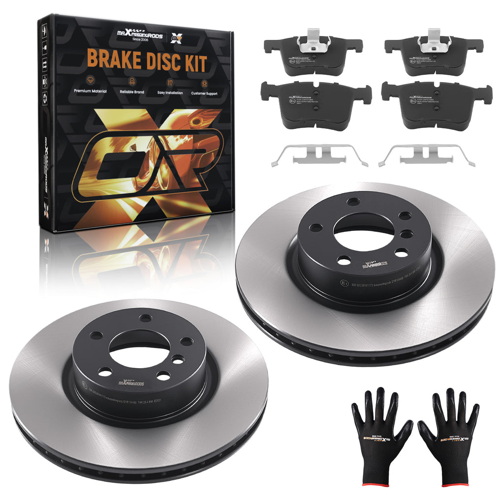 Voor Brake Discs en Pads geschikt voor BMW X4 20i/28i xDrive 2014-2018 34106799801