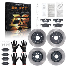 Laad de afbeelding in de galerijviewer, 4 Brake Discs 8 Pads geschikt voor Opel Astra K 1.0L 1.4L 1.6L 2015-2022 Full Kit