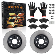 Laad de afbeelding in de galerijviewer, Vented Brake DiscsPads Set 257mm Voor geschikt voor Opel Corsa D S07 Adam M13 geschikt voor FWD