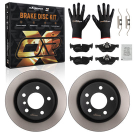 Remschijven Pads geschikt voor BMW 3 Serie E90 E91 E92 318d 320d 2004-2013