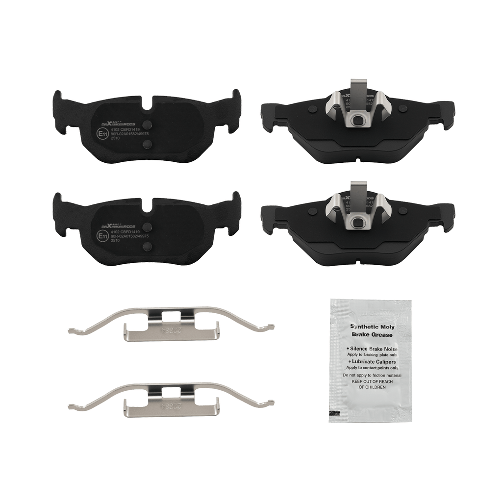 Remschijven Pads geschikt voor BMW 3 Serie E90 E91 E92 318d 320d 2004-2013