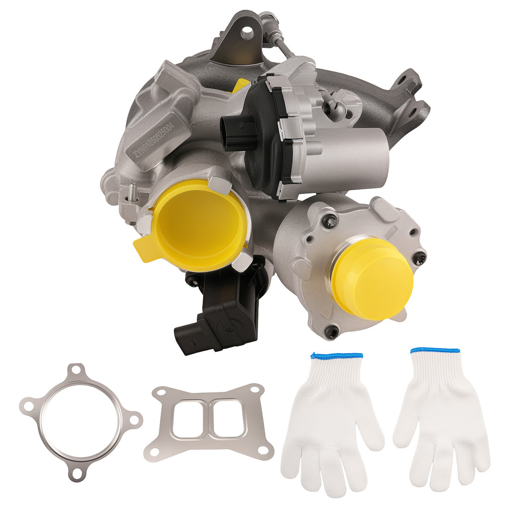 Complete Turbo Kit geschikt voor VW Tiguan 2.0L 2018-2024 06K145061 Gas Engine