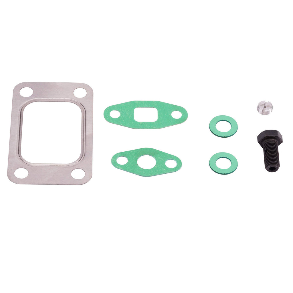 GT30 GT3076 UNIVERSAL turbo turbocharger kit with oil hoses fittings T3 Flange