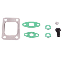 Laad de afbeelding in de galerijviewer, GT30 GT3076 UNIVERSAL turbo turbocharger kit with oil hoses fittings T3 Flange