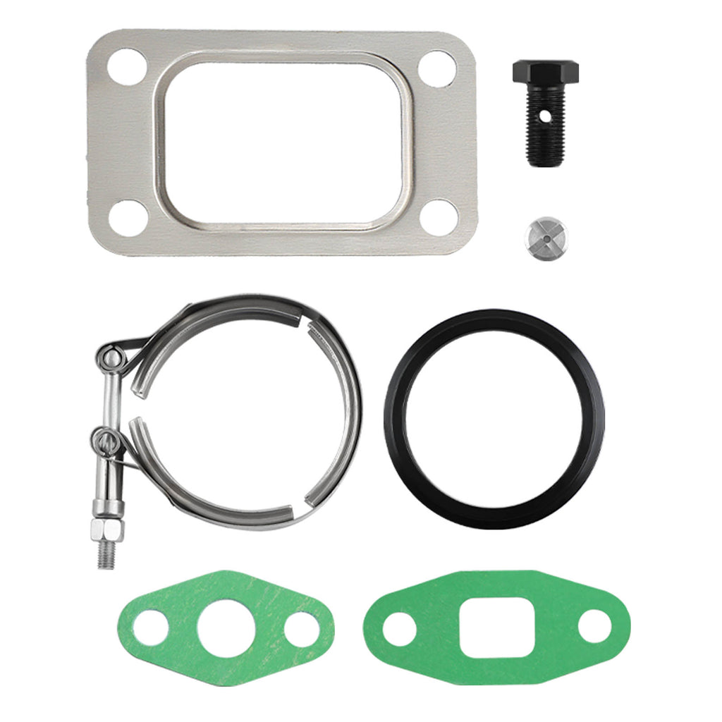 T3 T04E Turbo Oil Return FEED Line Turbocharger OIL inlet outlet Drains kit