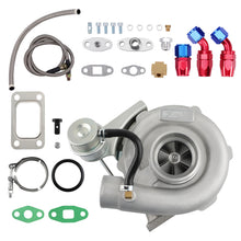 Laad de afbeelding in de galerijviewer, T3 T04E Turbo Oil Return FEED Line Turbo OIL Inlet Outlet Drain Kit