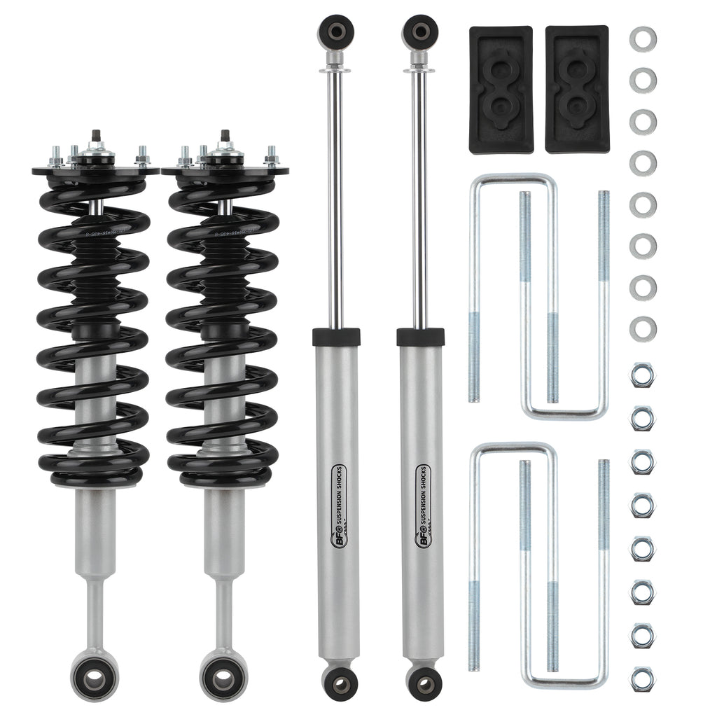 2.5inch Leveling Lift Kit w/ StrutsShocks compatible for Ford F-150 4WD 2004-2008