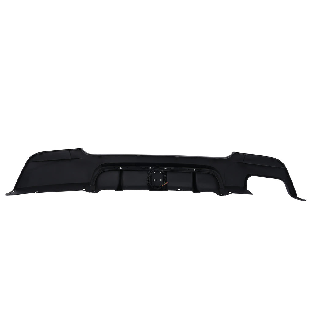 Achter Valance Diffuser Splitter W/ LED geschikt voor BMW 3 Series E92 E93 M Sport 2006-2014