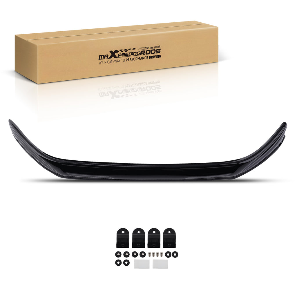 Acrylic Bonnet Guard geschikt voor Ford Ranger 2016-2023 Voor Black Hood Protector
