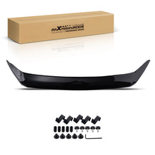 Laad de afbeelding in de galerijviewer, Black Acrylic Bonnet Guard geschikt voor Ford Transit Custom 2012-2018 Stone Deflector