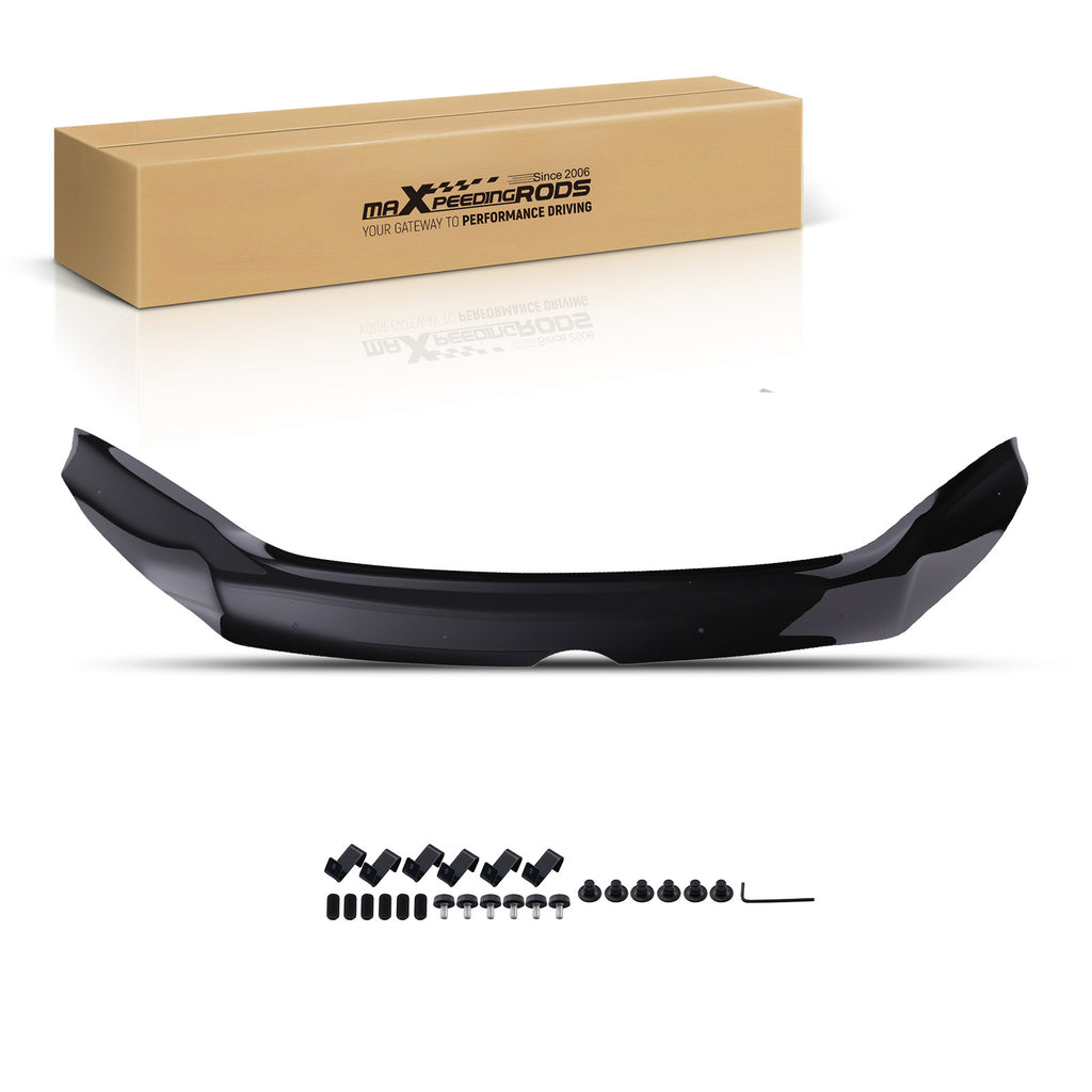 Acrylic Bonnet Protector geschikt voor VW Caddy Maxi 2010-2015 Voor Black Shield