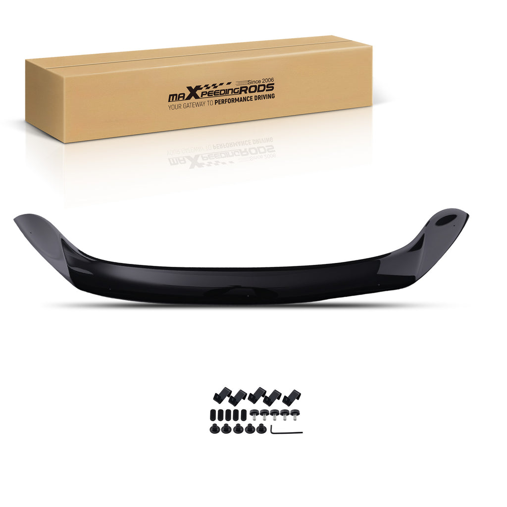 Black Acrylic Bonnet Protector Voor geschikt voor VW Caddy Maxi 2015-2020 Shield