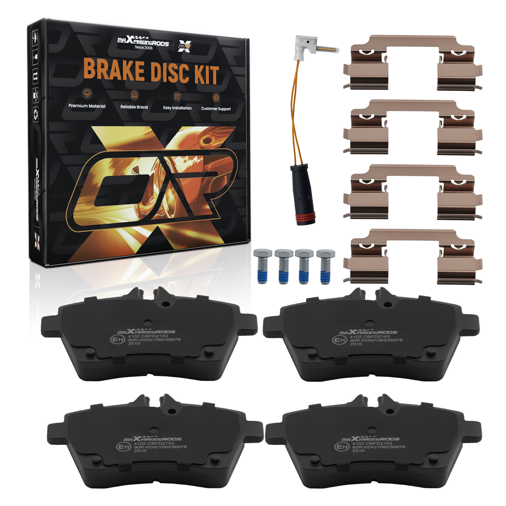Voor Brake Pads Kit geschikt voor Mercedes-Benz A-Class W169 2004-2012/W245 2005-2011