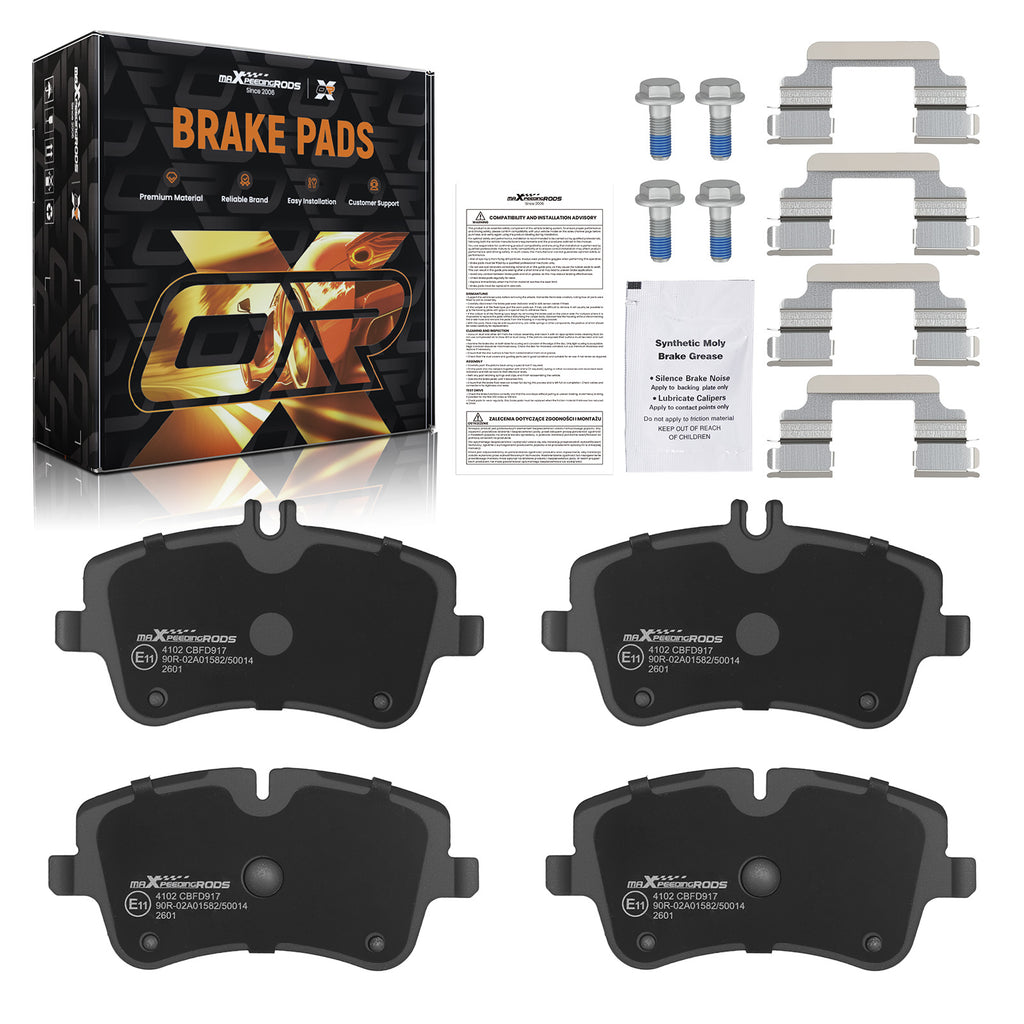 Voor Brake Pads Set geschikt voor Mercedes C-Class W203 Saloon 2000-2007 0034202520