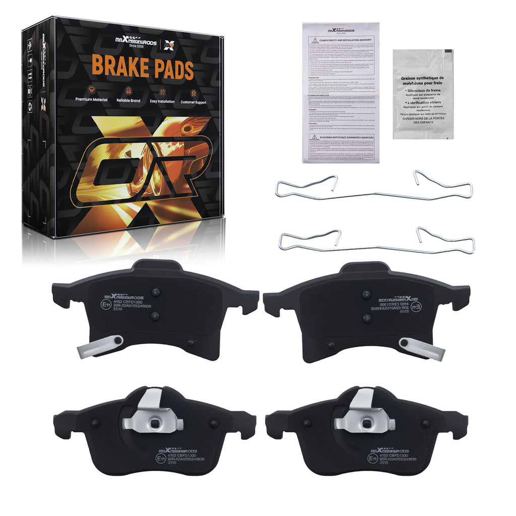 Voor DirverPassenger Brake Pads geschikt voor Vauxhall Adam 2012-2019/Combo 2001-2012