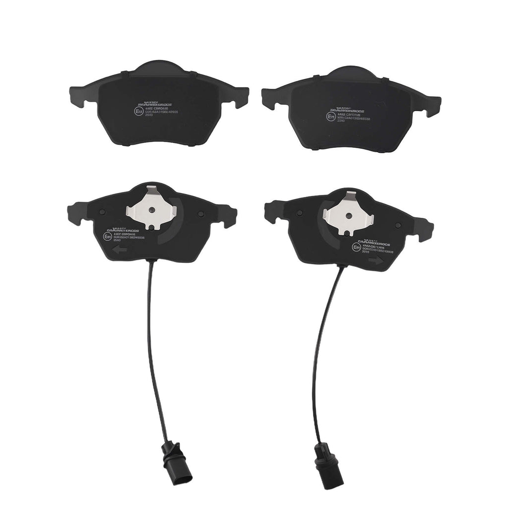 Front Brake Pads Set compatible for Audi A4 B5 B6 B7 1994-2009 4B0698151AB 4B0698151E