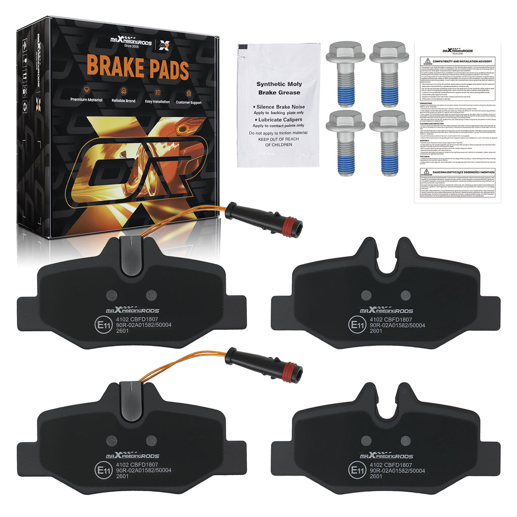 Nieuwe Achter Brake Pads Set geschikt voor Mercedes Vito Van W639 2003-2022 0004216210