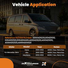 Load image into Gallery viewer, New Rear Brake Pads Set compatible for Mercedes Vito Van W639 2003-2022 0004216210