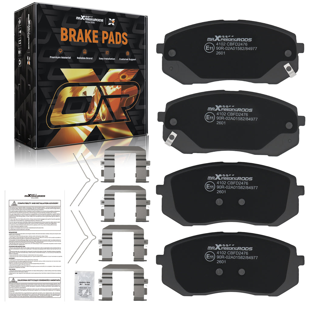 Voor LeftRight Brake Pads geschikt voor KIA Optima Saloon 2015-2019 58101C1A20