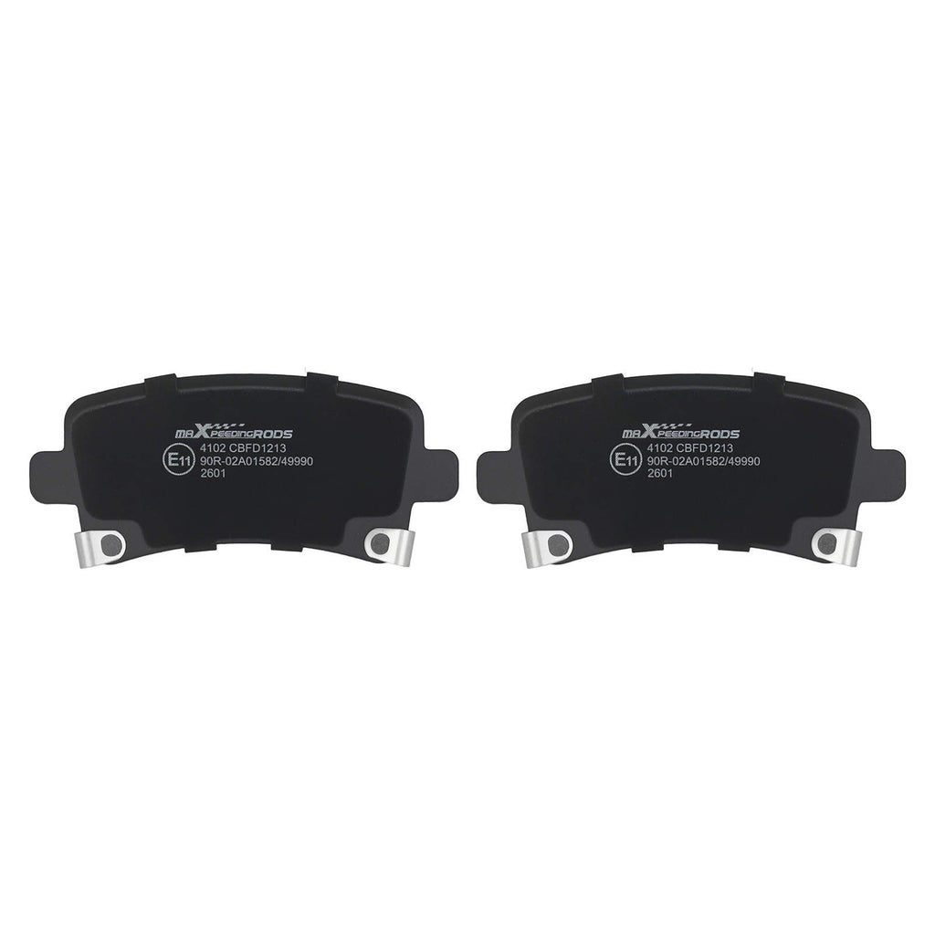 Rear Brake Pads Set compatible for Vauxhall Insignia/Compatible for Opel Insignia 2008-2017 13237765