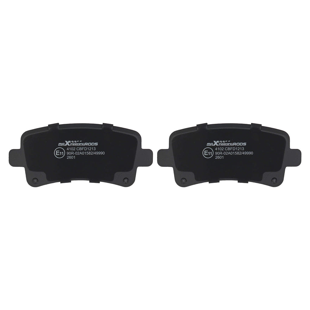 Rear Brake Pads Set compatible for Vauxhall Insignia/Compatible for Opel Insignia 2008-2017 13237765