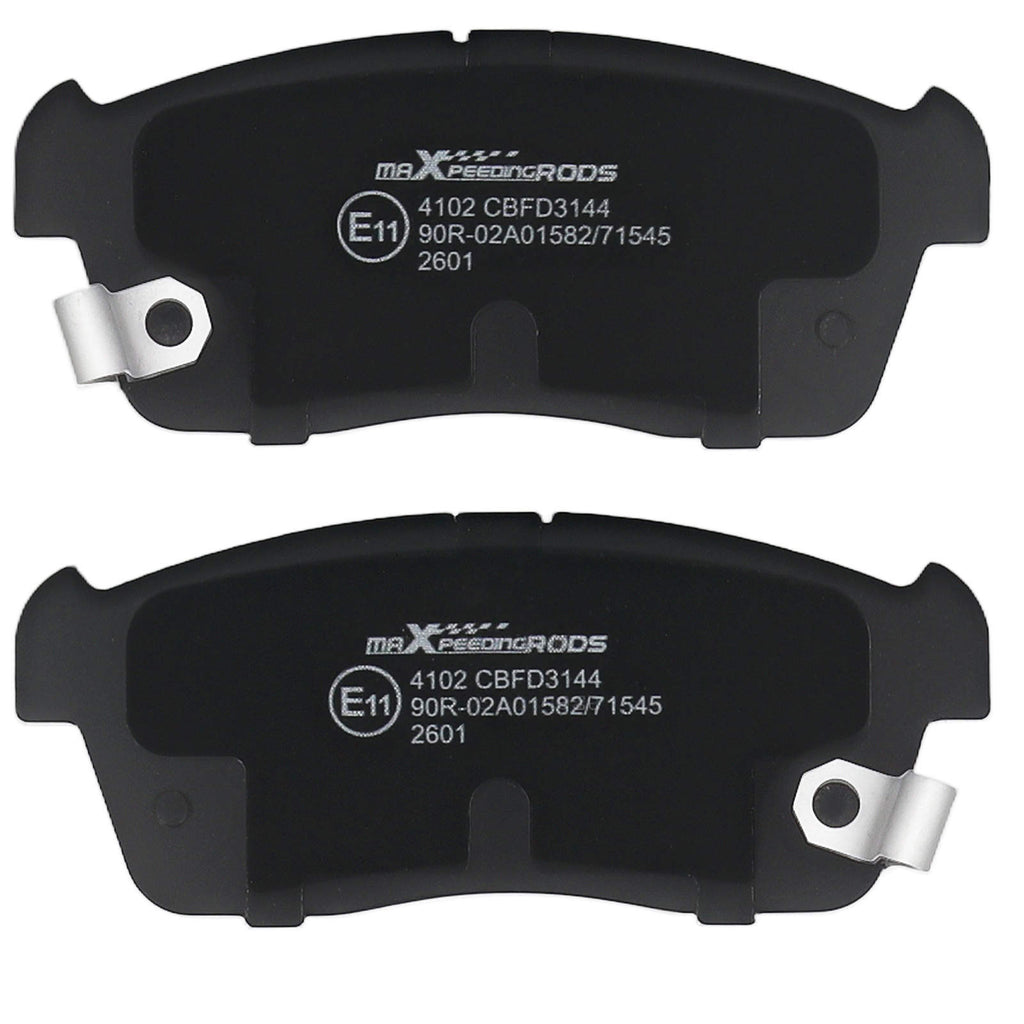 4pcs Front Brake Pads compatible for Suzuki Celerio/Compatible for Suzuki Alto 2014-On 5581080G02