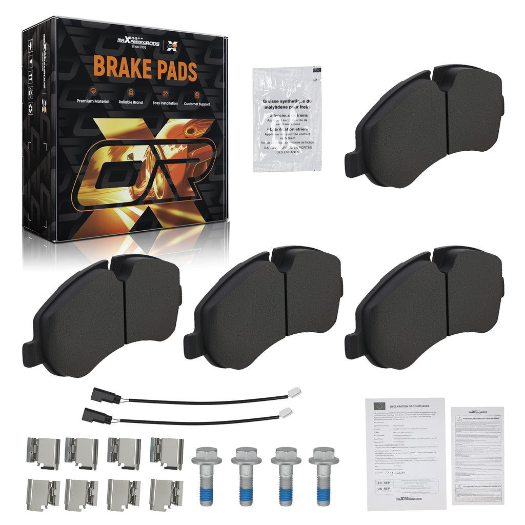 Nieuwe Achter Brake Pads Set geschikt voor Ford Transit Van FCD FDD 2013-On BK212K021AB
