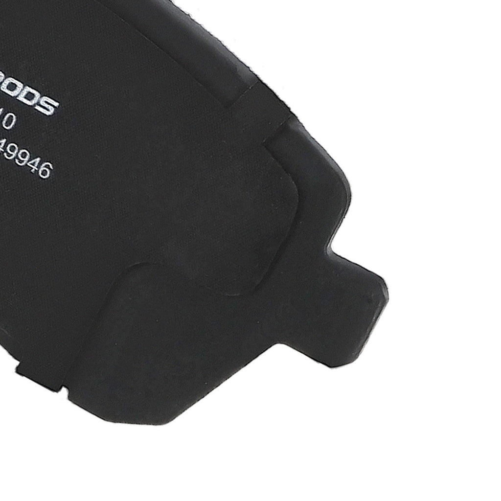 Rear Brake Pads compatible for Audi A3 compatible for Skoda Yeti compatible for VW EOS 2003-2017 5K0698451A Low-metallic