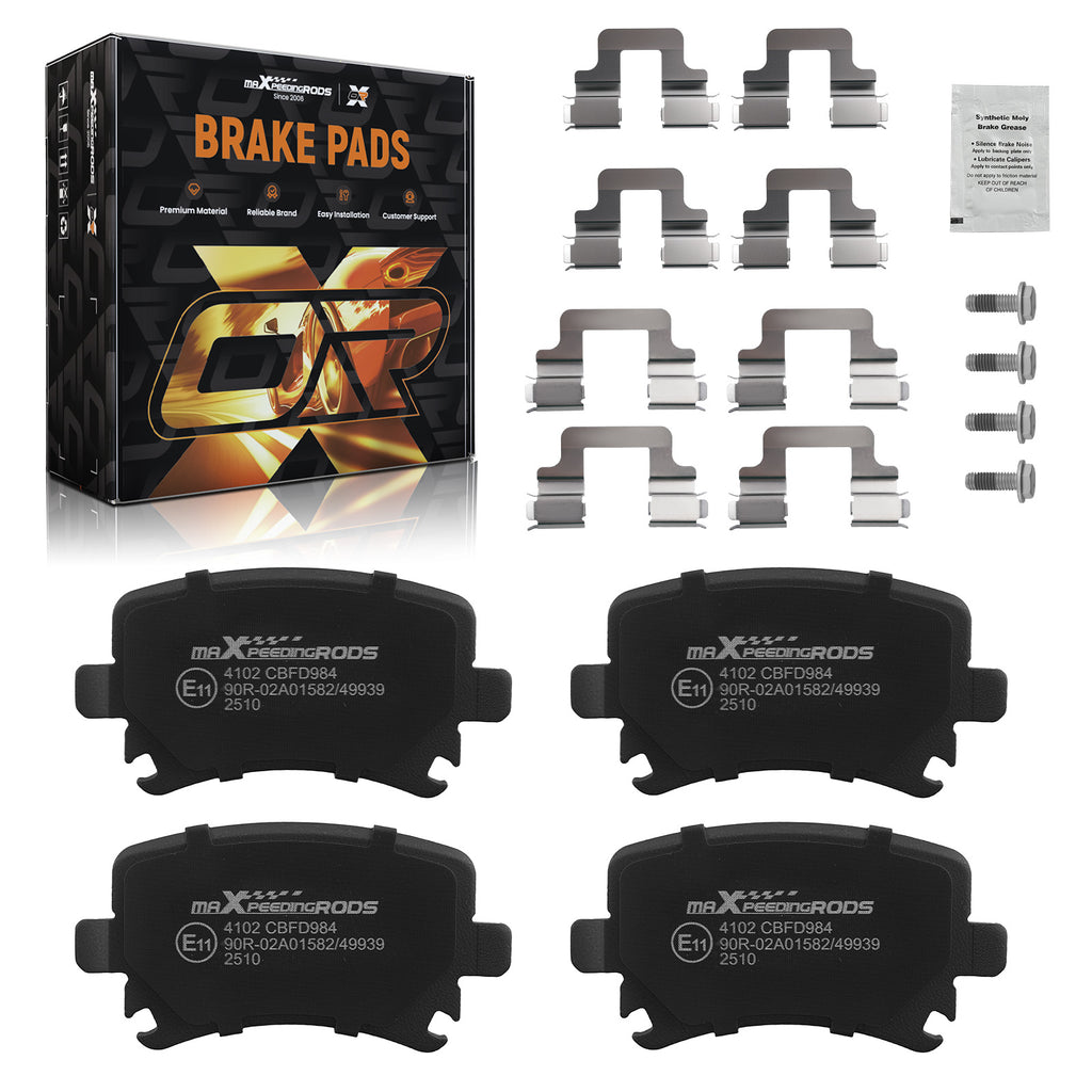 Achter Brake Pads DirverPassenger geschikt voor VW Touran 2003-2015/Tiguan 2007-2018