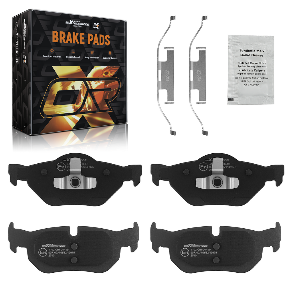 Achter Brake Pads Set geschikt voor BMW 1 Series E81 E82 E87 E88 2004-2013 34212288891