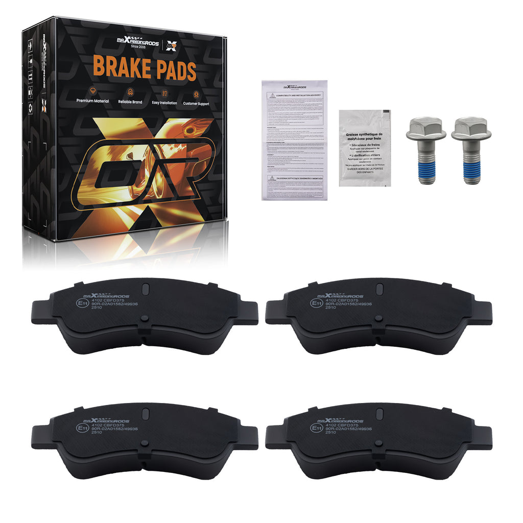 Voor Brake Pads Set geschikt voor Citroen Berlingo C3 C4 geschikt voor DS3 Xsara geschikt voor DS DS3 1610489680