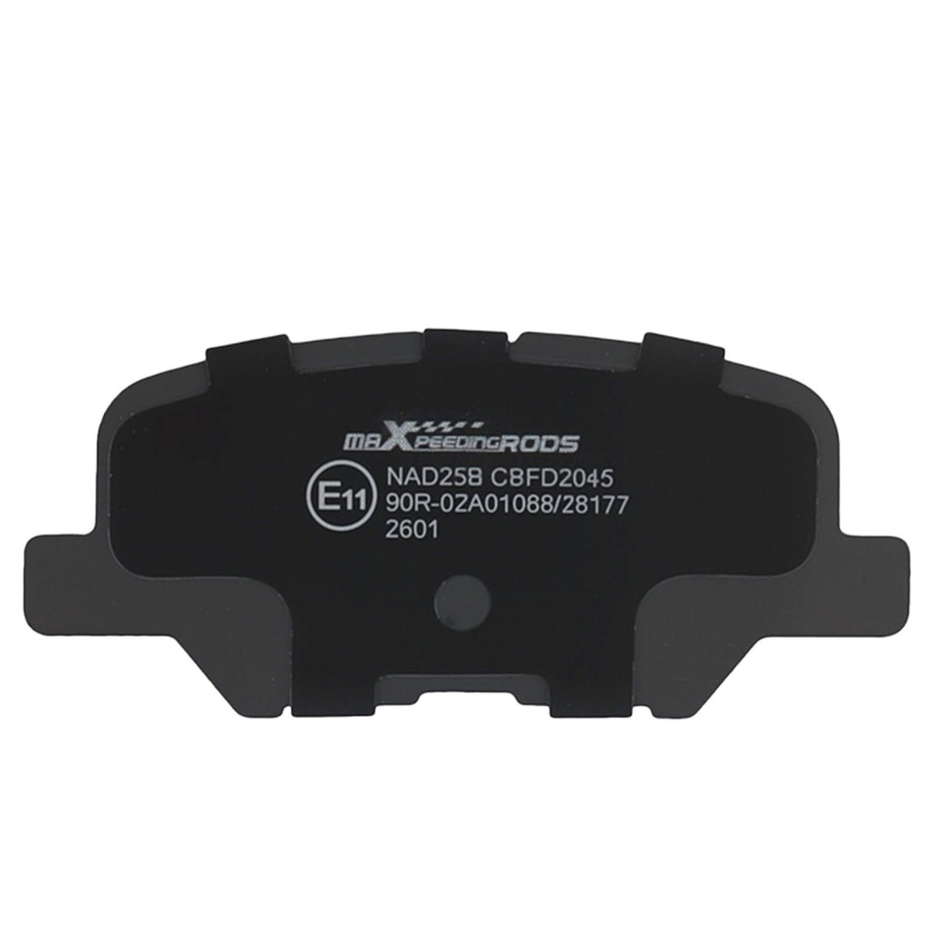 4pcs Rear Brake Pads compatible for Peugeot 4008/Compatible for Mitsubishi Outlander 2012-2012 1619790780