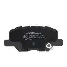 Laad de afbeelding in de galerijviewer, 4pcs Rear Brake Pads compatible for Peugeot 4008/Compatible for Mitsubishi Outlander 2012-2012 1619790780