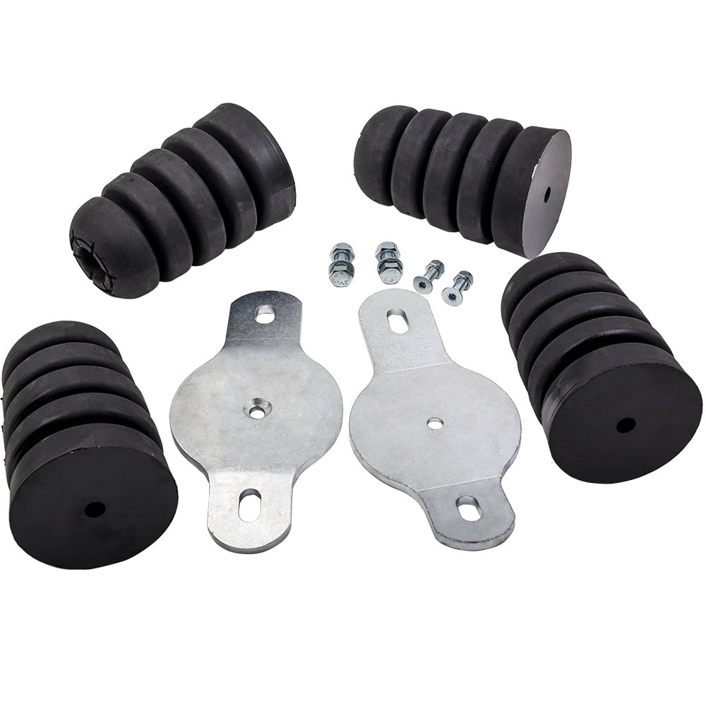 geschikt voor Nissan Patrol GQ Y60 GU Extended Bump Stop Kit met brackets 80 series style