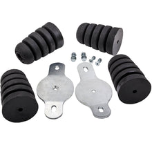 Laad de afbeelding in de galerijviewer, geschikt voor Nissan Patrol GQ Y60 GU Extended Bump Stop Kit met brackets 80 series style