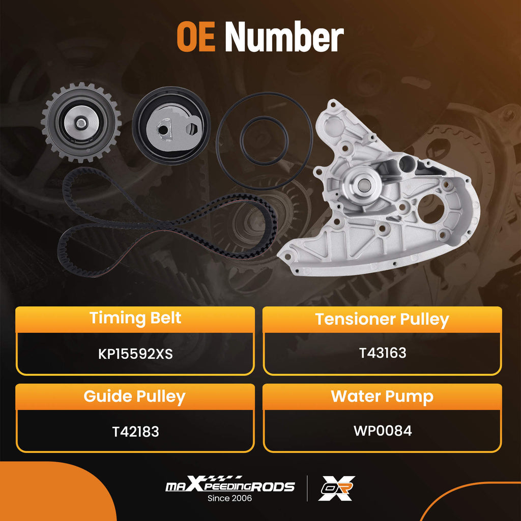 Juego de correas de distribution and bomba de agua For Iveco Daily Mazda 323 3.0