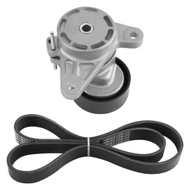 Ribbed V-belt + Tensioner Kit geschikt voor AUDI A1 A3 A4 geschikt voor BMW VW Golf 7 Passat