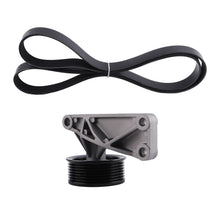 Laad de afbeelding in de galerijviewer, Fan Drive Belt en Tensioner geschikt voor Land Rover Discovery 2 TD5 Kit met A/C