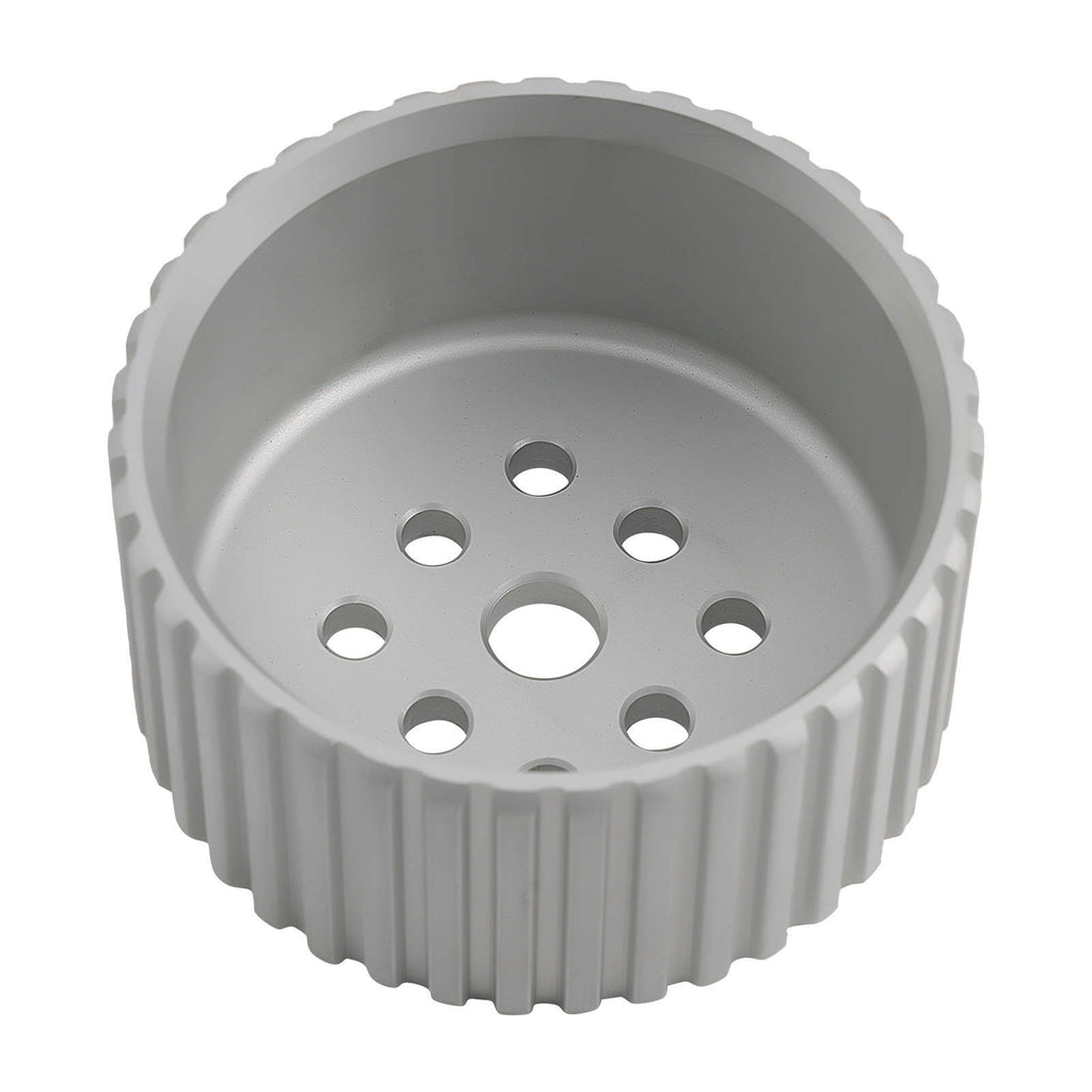 Billet Aluminum Gilmer Belt Drive Pulley Kit For Small Block compatible for Chevy 305 350 LWP