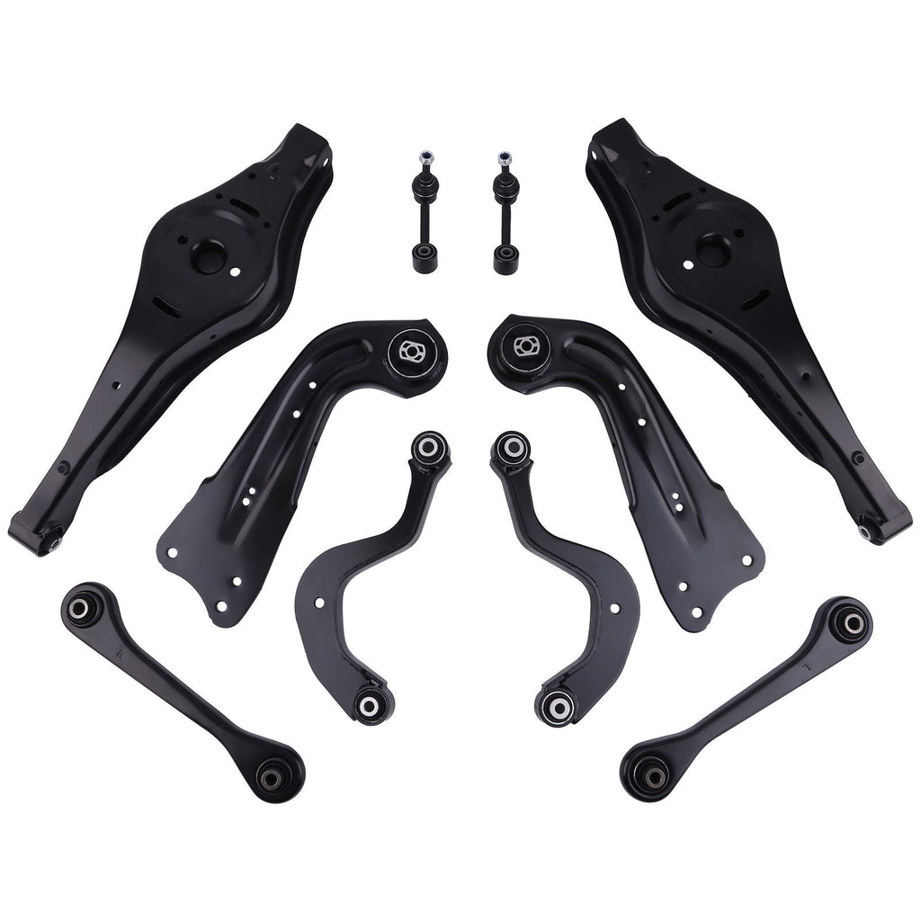 Wishbone Control Arm compatible for VW Audi Seat Skoda A3 compatible for Golf 5 6 Touran Octavia Rear L+R