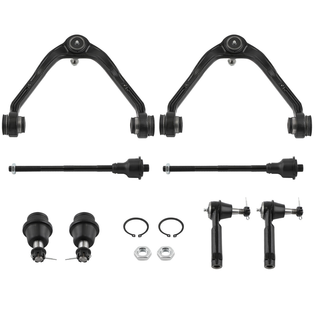 8 stuks DRAAGARM SET VOOR LH+RH geschikt voor CADILLAC ESCALADE CHEVROLET SILVERADO GMC