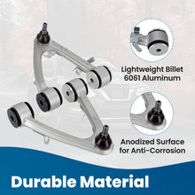 Laad de afbeelding in de galerijviewer, 2X FRONT UPPER CONTROL ARMS WISHBONE compatible for MASERATI QUATTROPORTE 08-12 GRANTURISMO