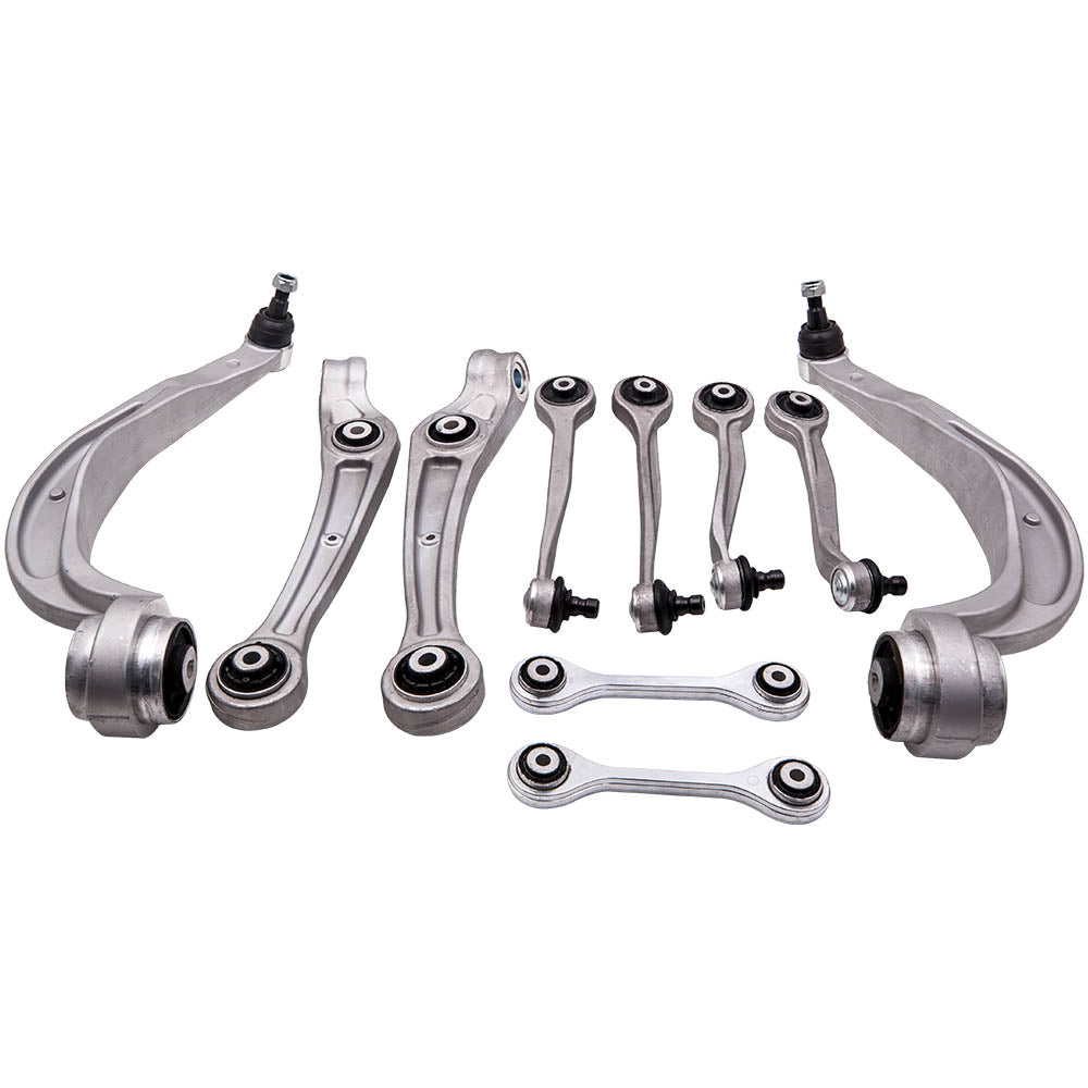 10-Part Control Arm Kit Upper+Lower Voor geschikt voor Audi A4 8k B8 A5 8t 07-09 8f Ophanging arms