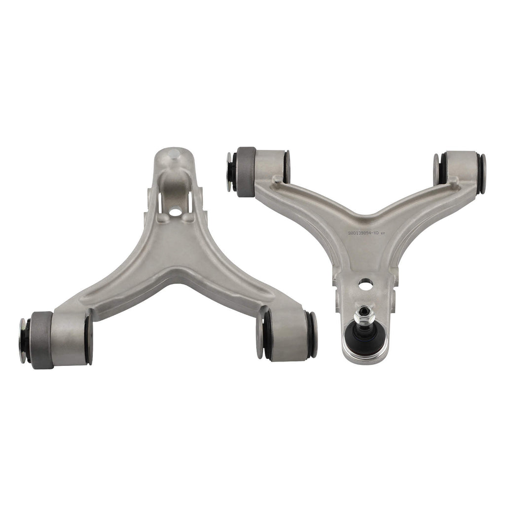 Front Upper Lower Control Arms For 08-13 compatible for Maserati Quattroporte GranTurismo M139